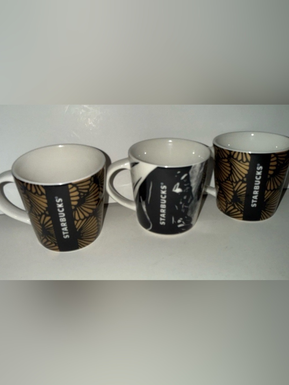 Set of 3 3oz Starbucks Taster Cups